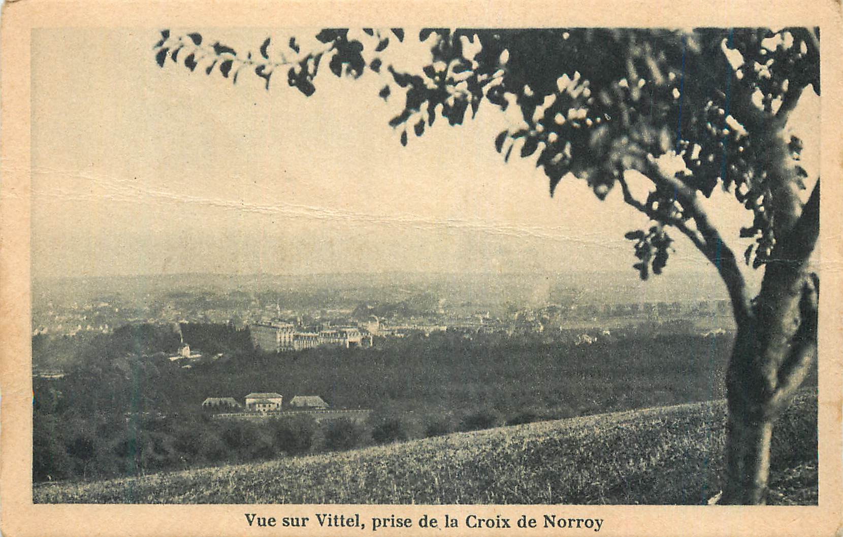 CPA Vue sur Vittel prise de la Croix de Norroy