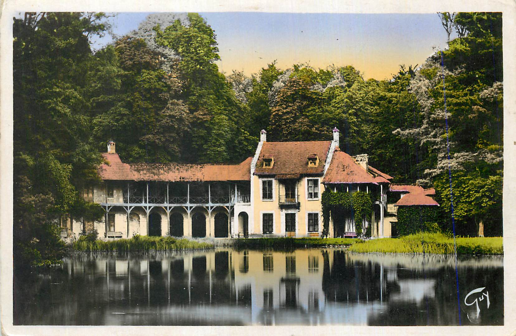 CPM Versailles Hameau de Marie Antoinette La Maison du Seigneur