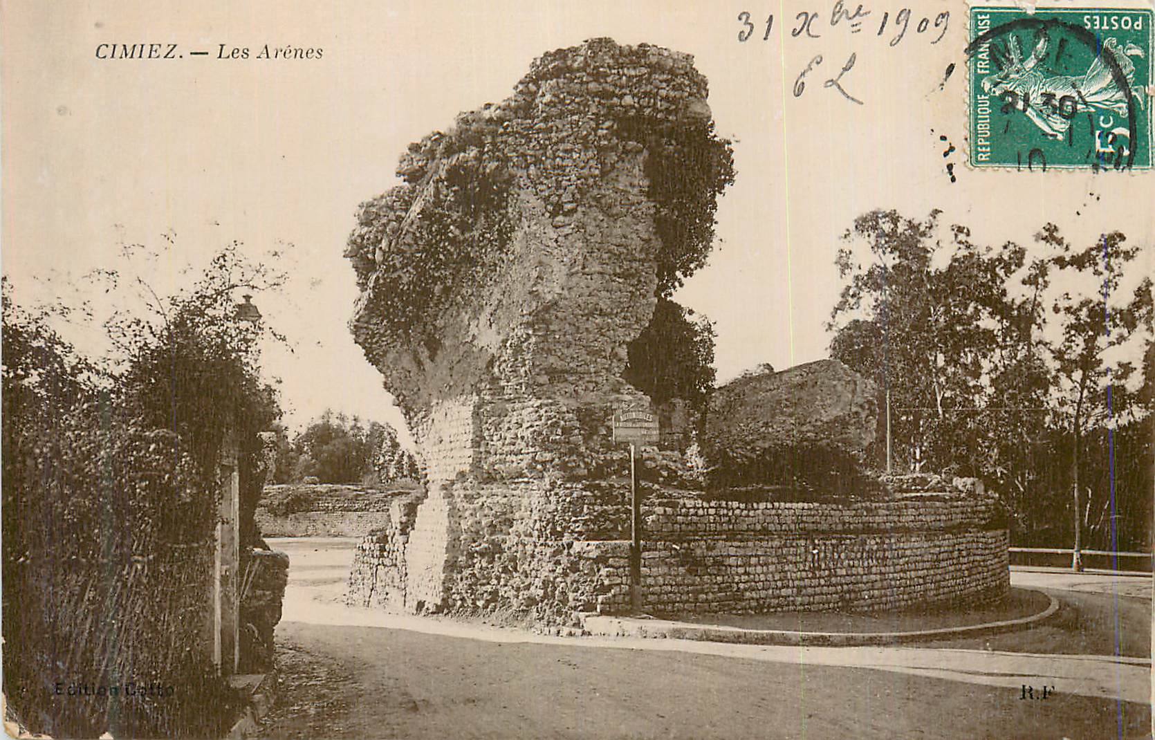 CPA Cimiez les Arenes