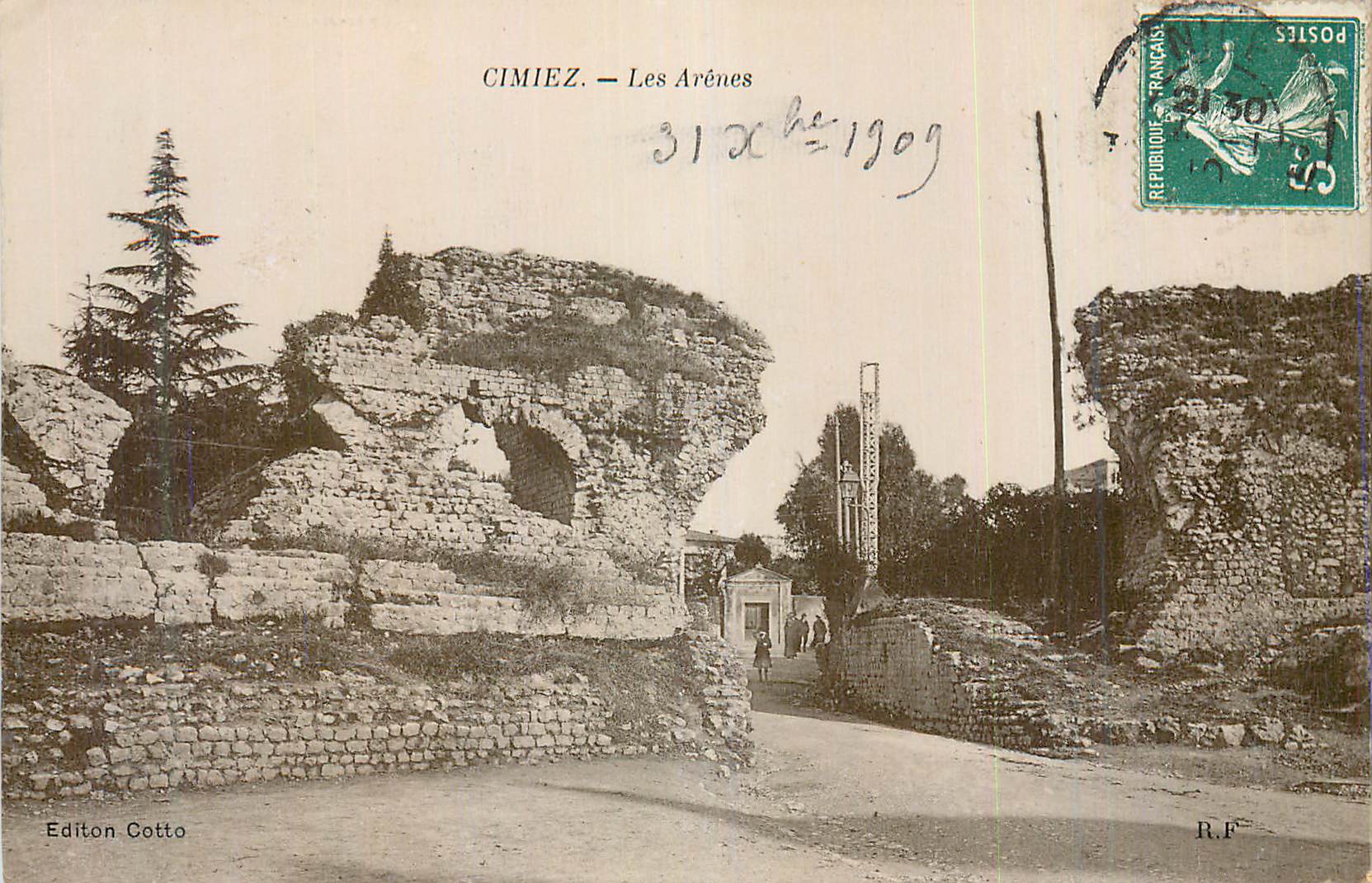 CPA Cimiez les Arenes