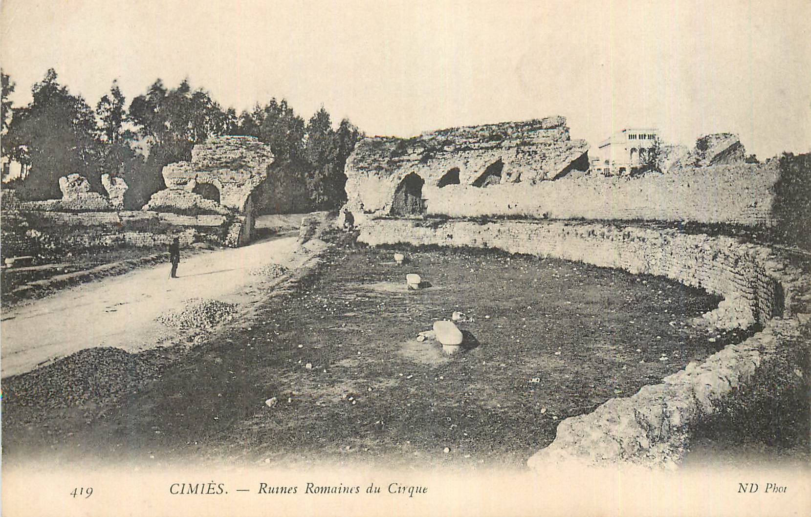 CIMIÈS — Ruines Romaines du Cirque — ND Phot