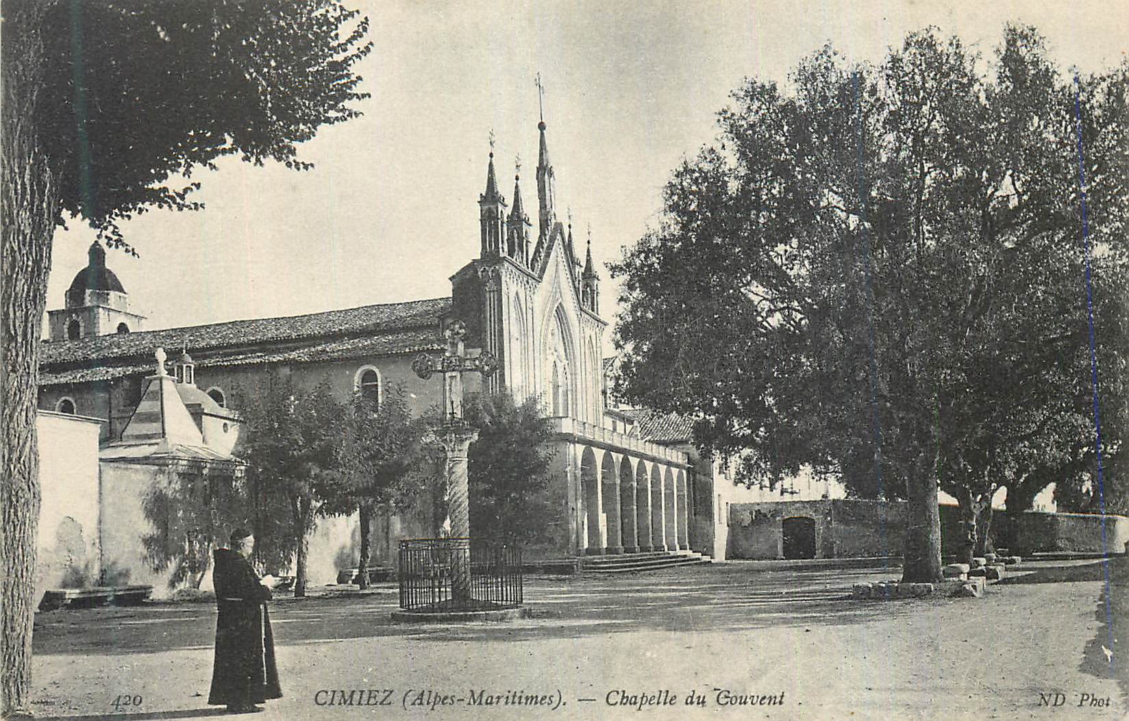 CPA Cimiez (Alpes Maritimes) Chapelle du Couvent