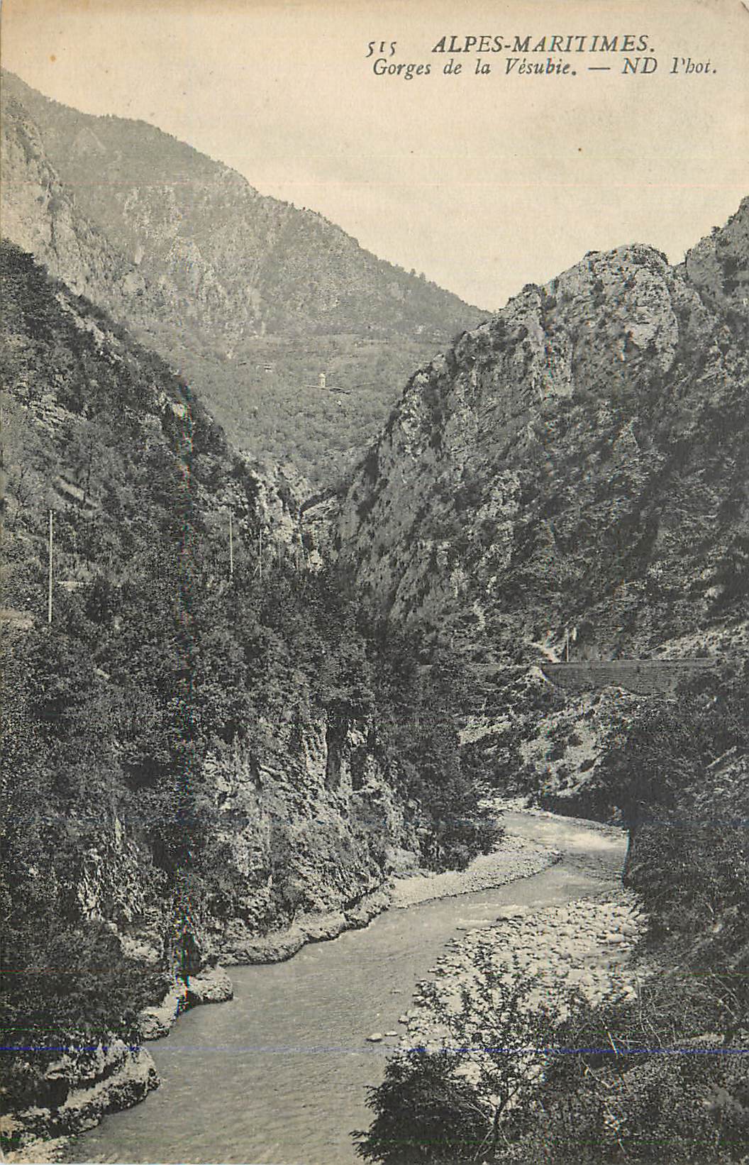 CPA Alpes Maritimes Gorges de la Vesubie