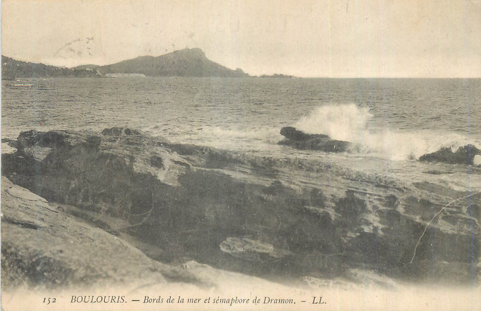 CPA Boulouris Bords de la Mer et Semaphore de Dramon