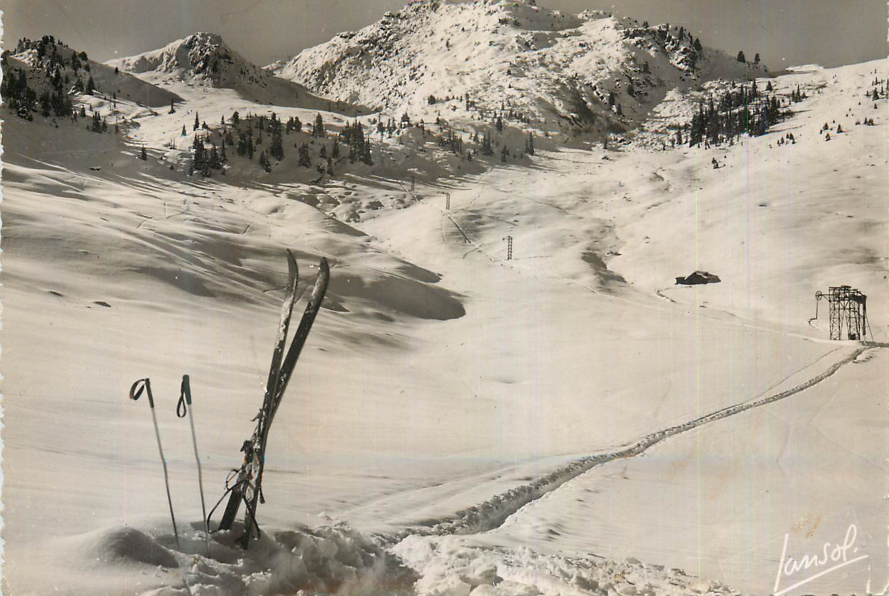 CPM Moriond (Savoie) Les Trois Vallees alt 1659 m
