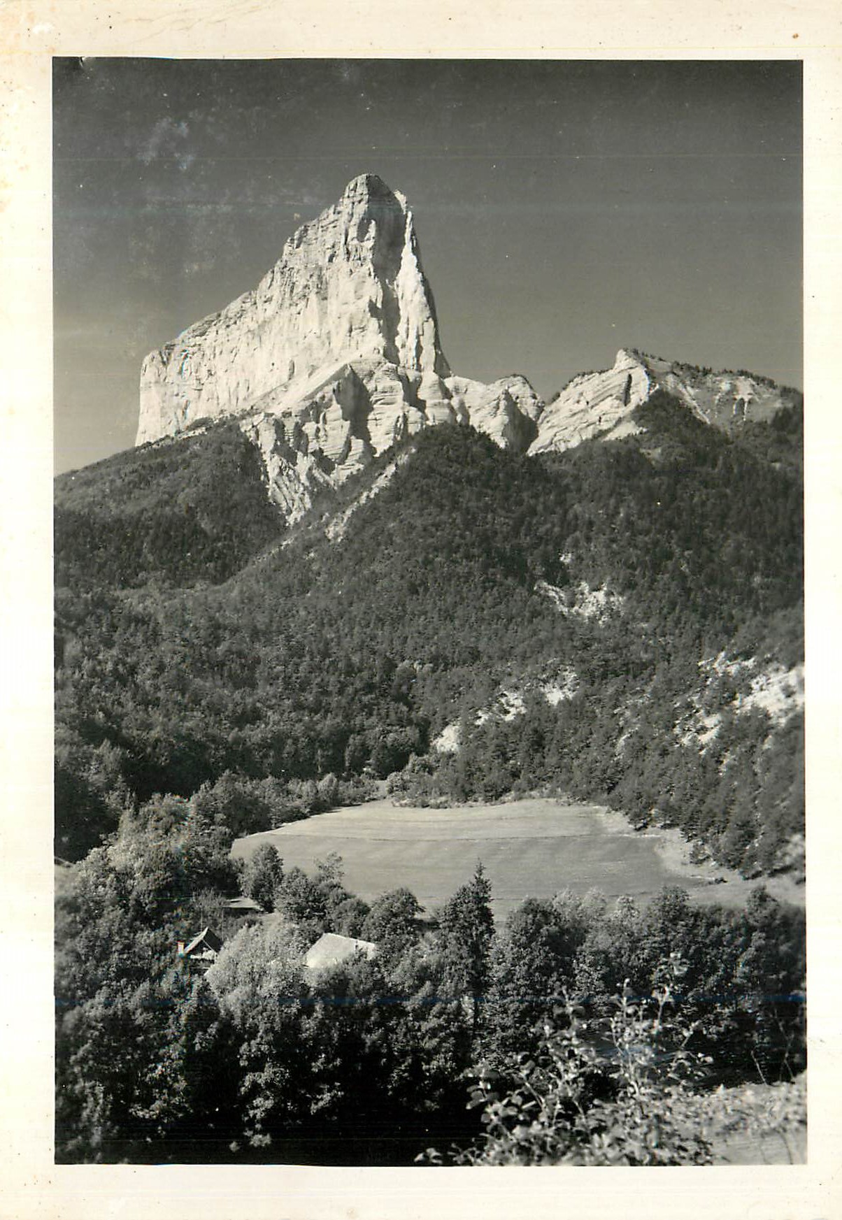 Aiguille du Midi — vue panoramique — éditeur inconnu, n° de série non lisible
