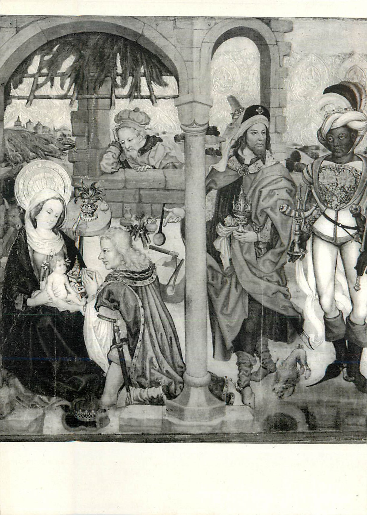 Adoration des Mages — scène religieuse — éditeur non visible