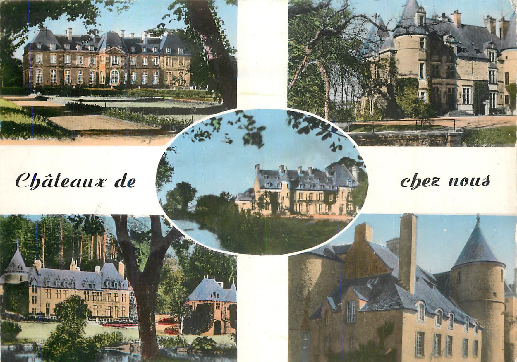 CPM La Normandie Pittoresque Chateaux de Chez Nous 