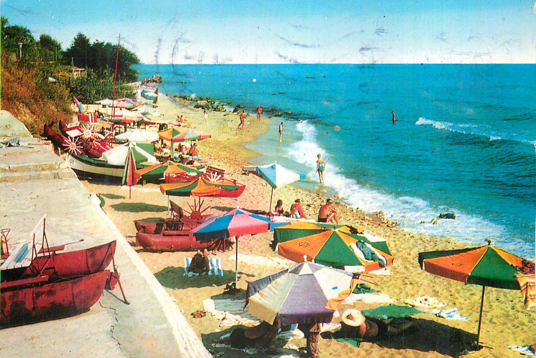 CPM Bulgaria Zlatni Piassatzi Maison Internationale des Journalistes La Plage