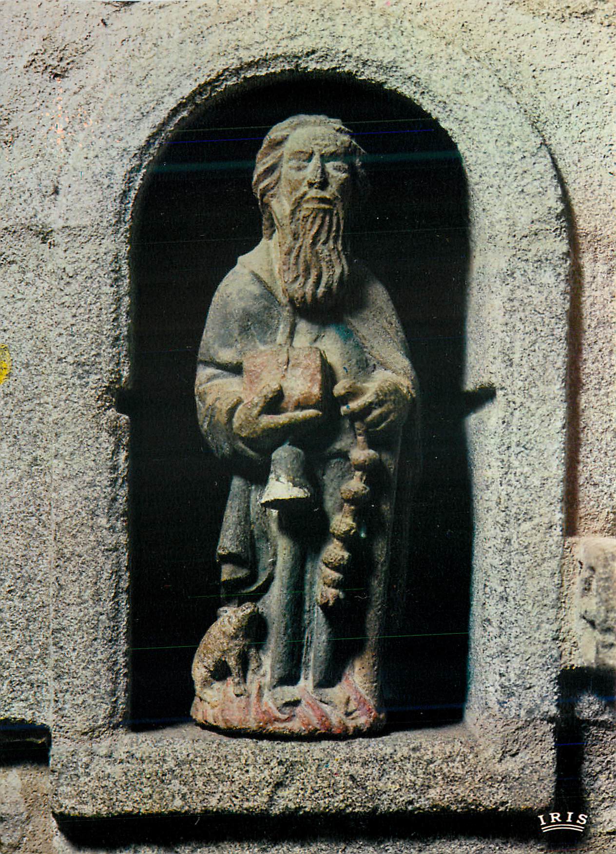 Statue de saint Jean-Baptiste — éditeur IRIS — n° de série non visible