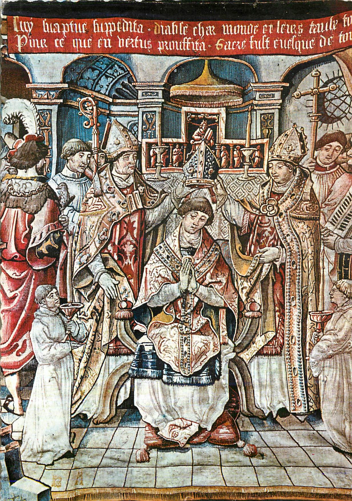 CPM Montpezat de Quercy (T de G) Tapisseries de la Collegiale