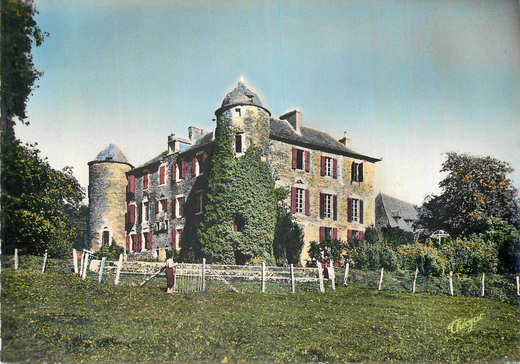CPM L'Aveyron Pittoresque Le Chateau du Bose Enfance de Toulouse Lautrec