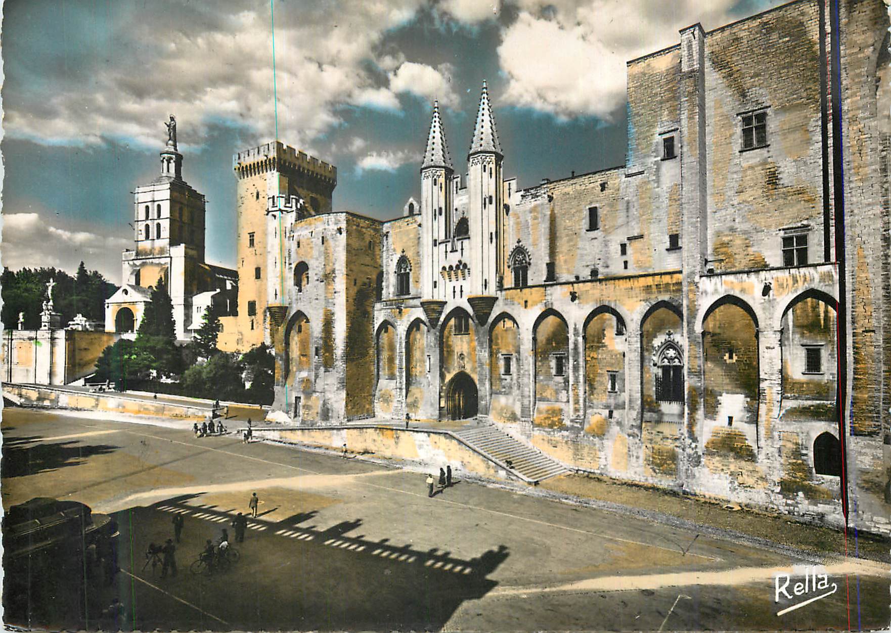 Palais des Papes — Avignon — éditeur Rella