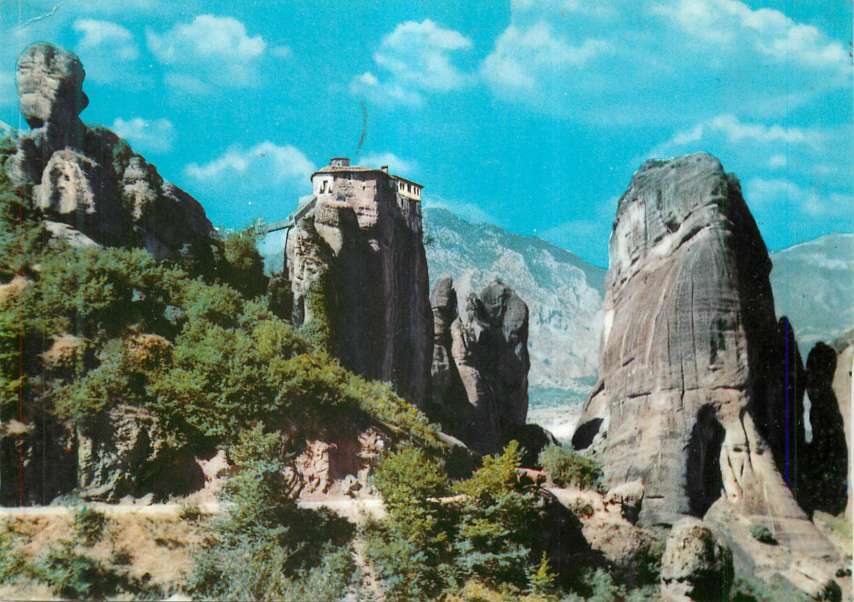 CPM Meteores Rochers et Couvent de Roussanou