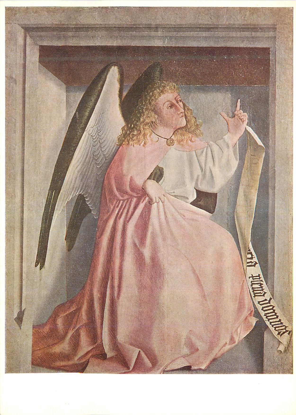 CPM Konrad Witz (um 1400 1444) Kunstmuseum Basel L'Ange de l'Annonciation
