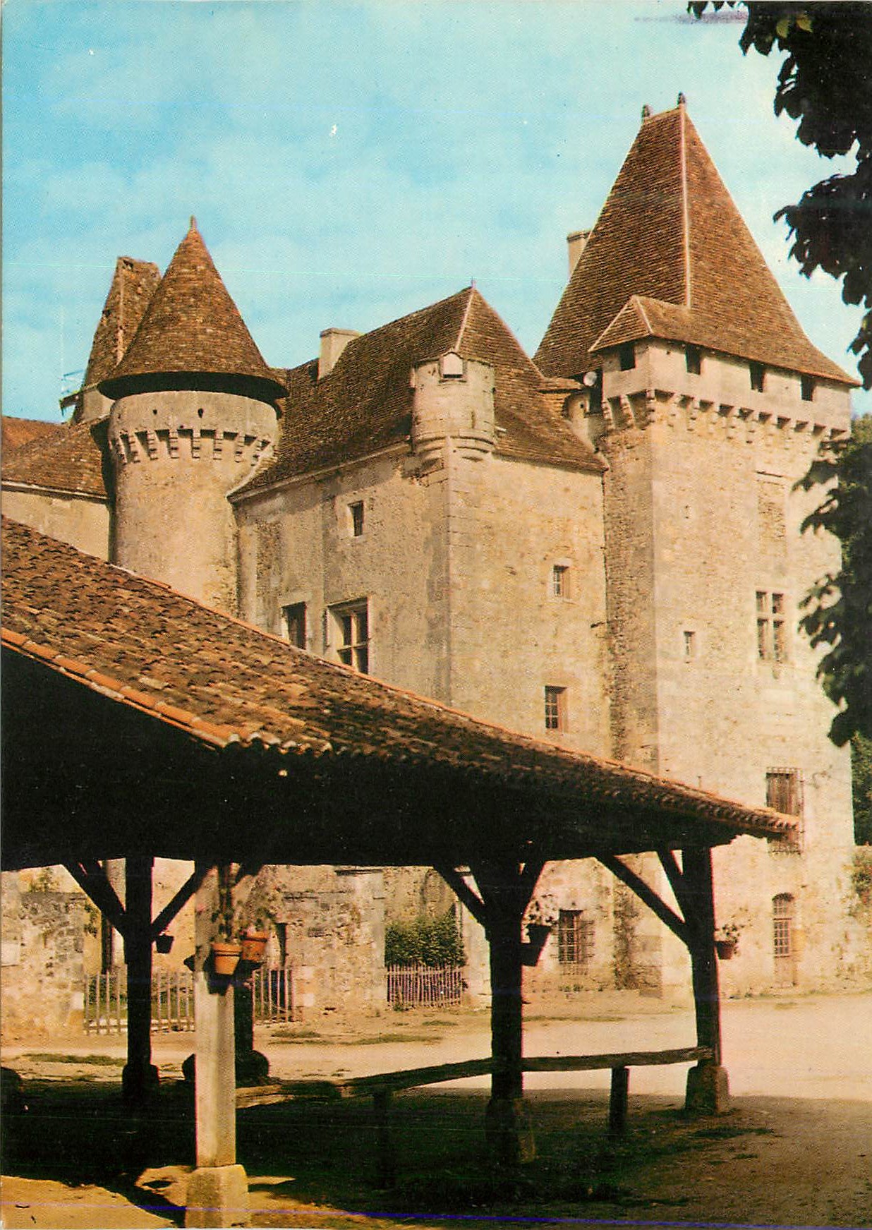 Château de Montségur — vue générale — éditeur non identifiable