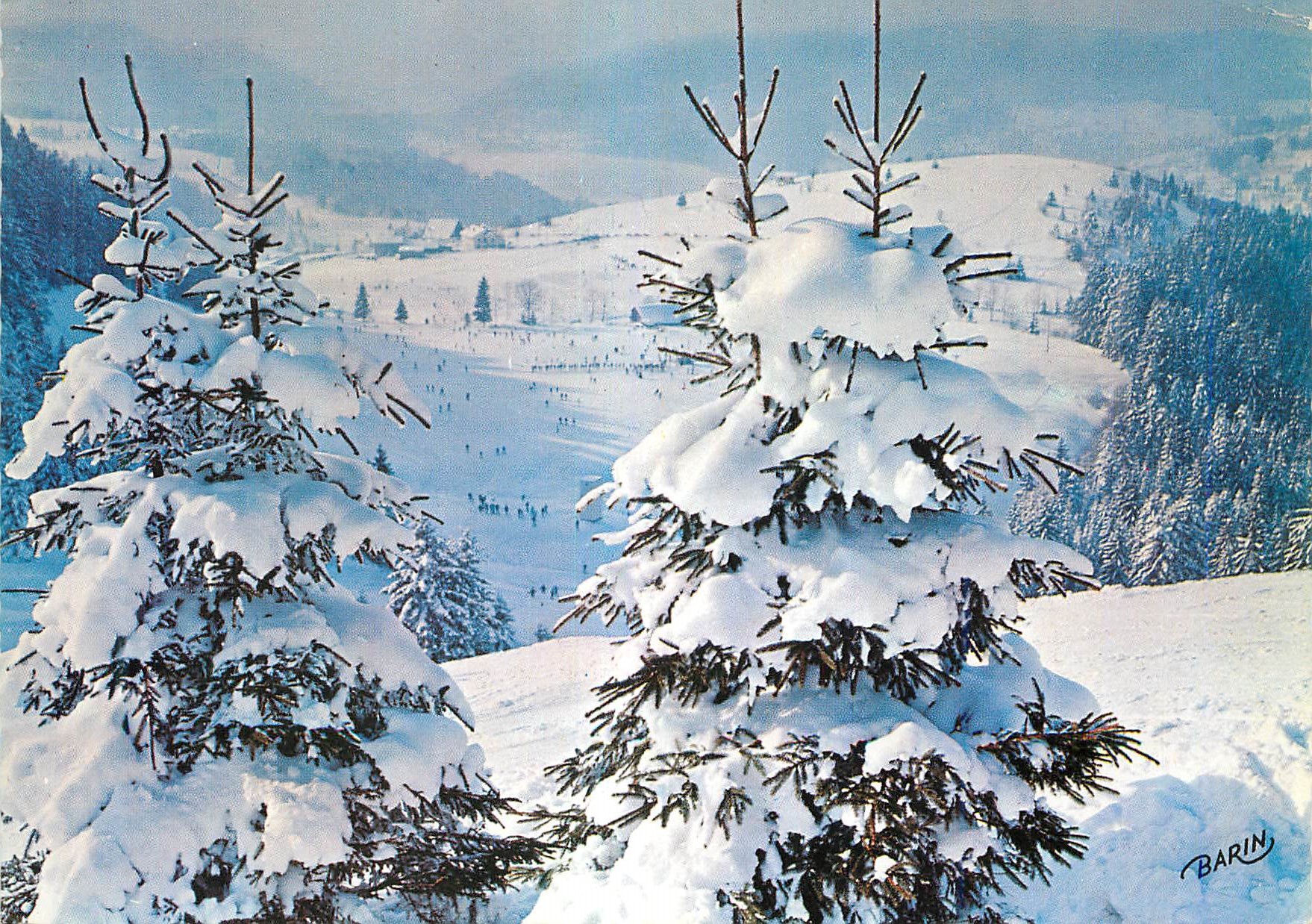 CPM Gerardmer Les Champs de Ski au Fond le Lac