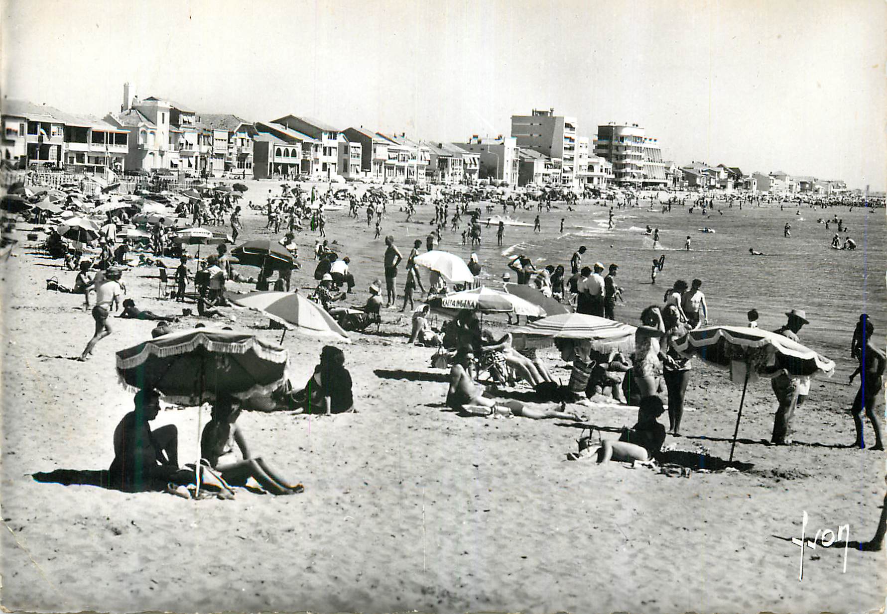 CPM Palavas les Flots (Herault) La Plage Rive Gauche
