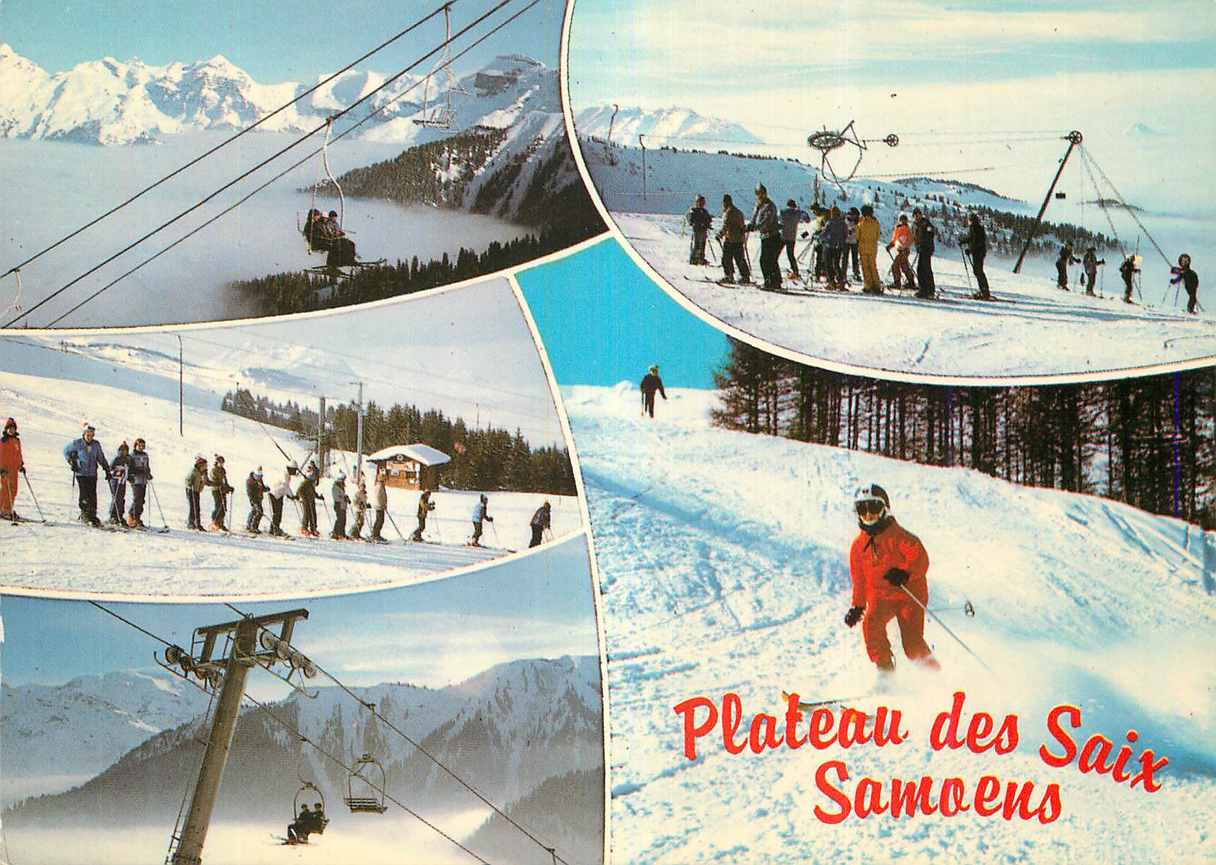 CPM Le Plateau des Saix a Samoens (Haute Savoie) altitude 1700 2100 m