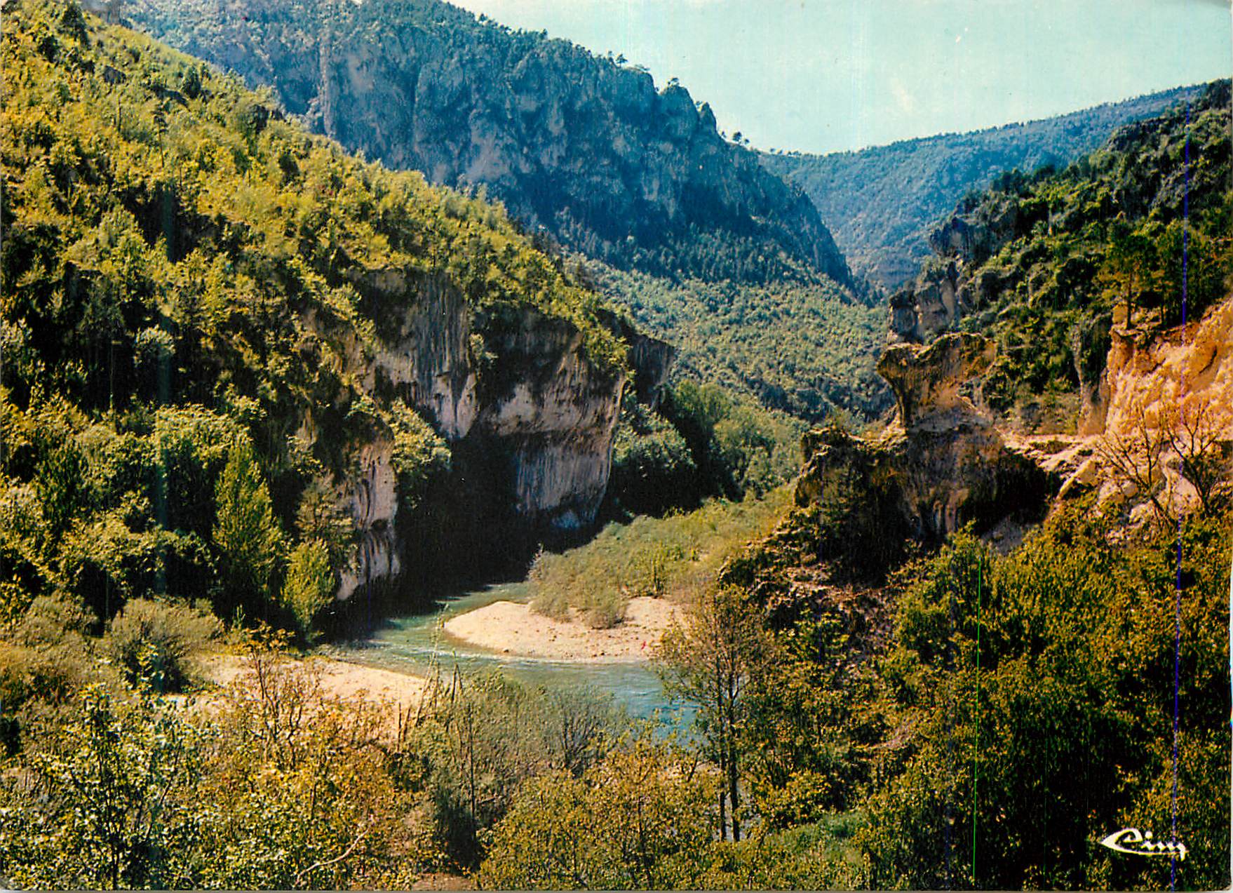 Canal de la Gorges du Verdon — vue panoramique — éditeur inconnu