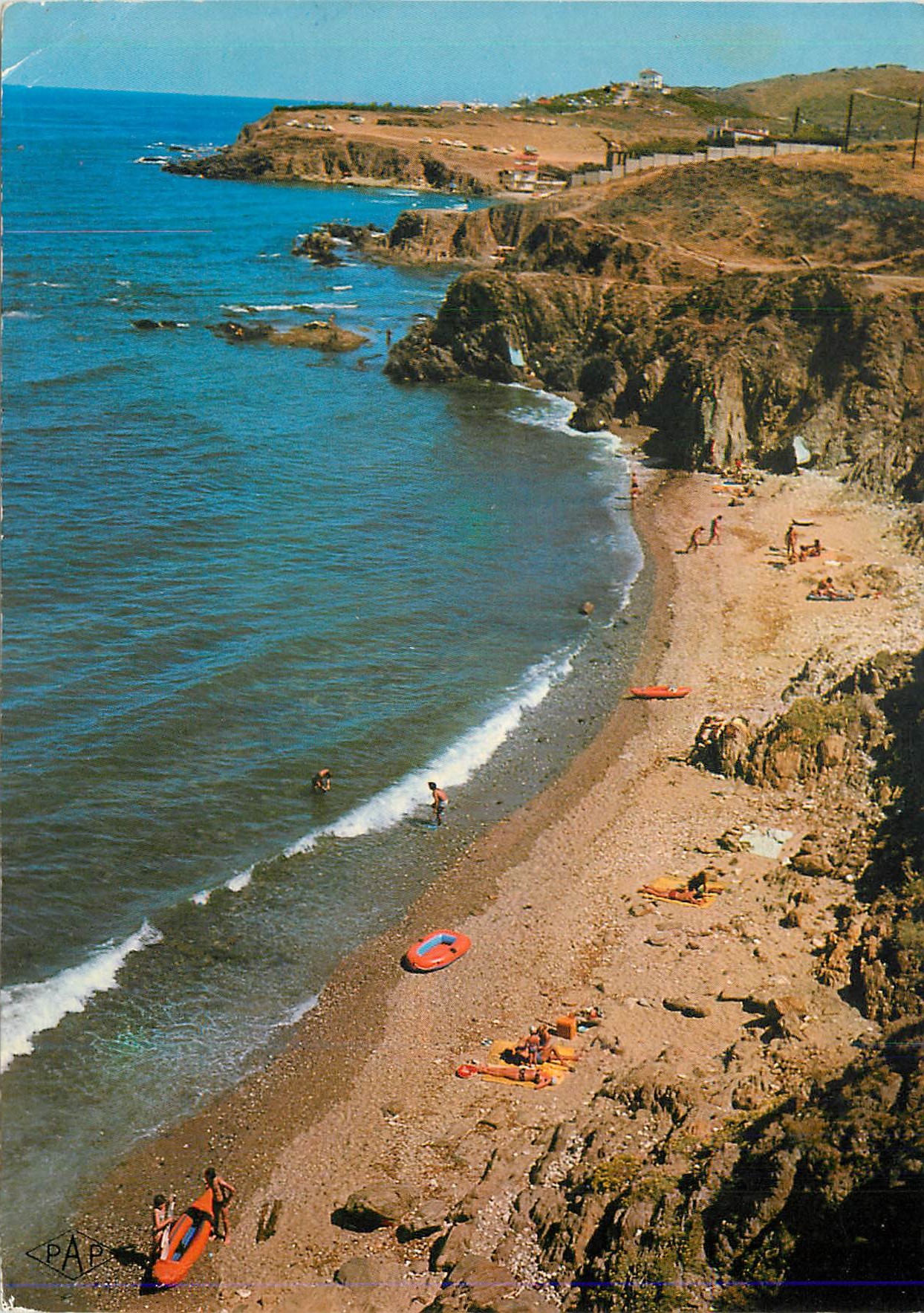 CPM Argeles sur Mer Le Racou Les Rochers