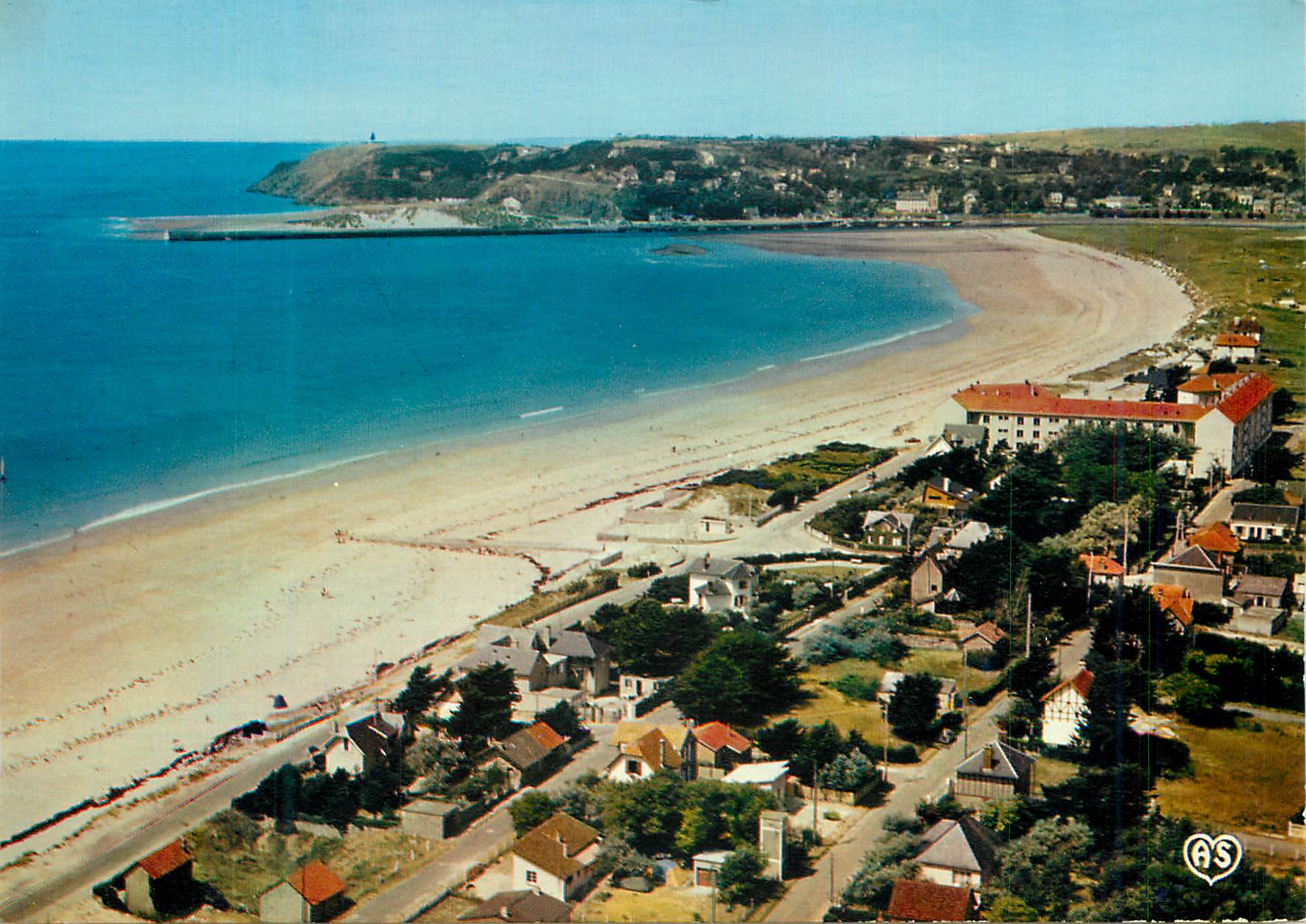 Plage de Wissant — vue aérienne — éditeur AS