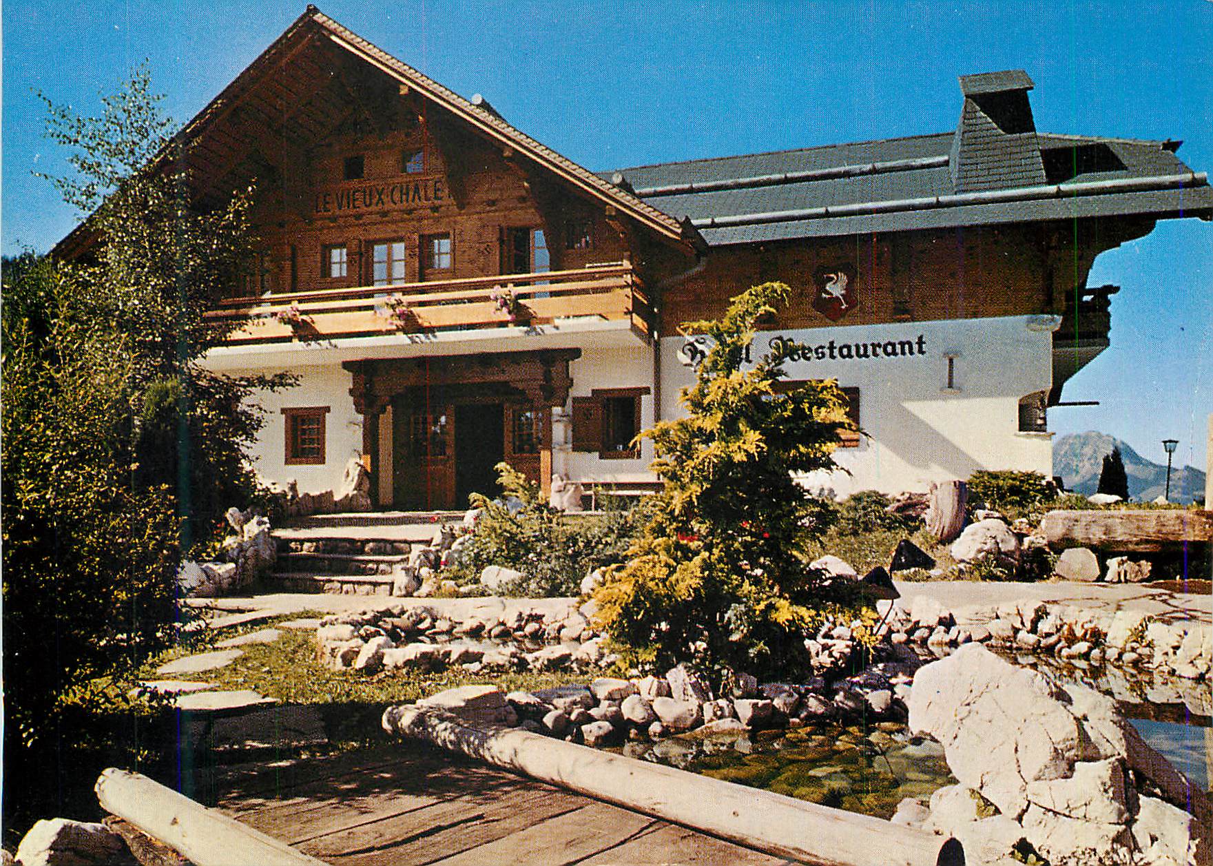 CPM Gresuz (903 m) en Gruyere Le Vieux Chalet Hotel Restaurant