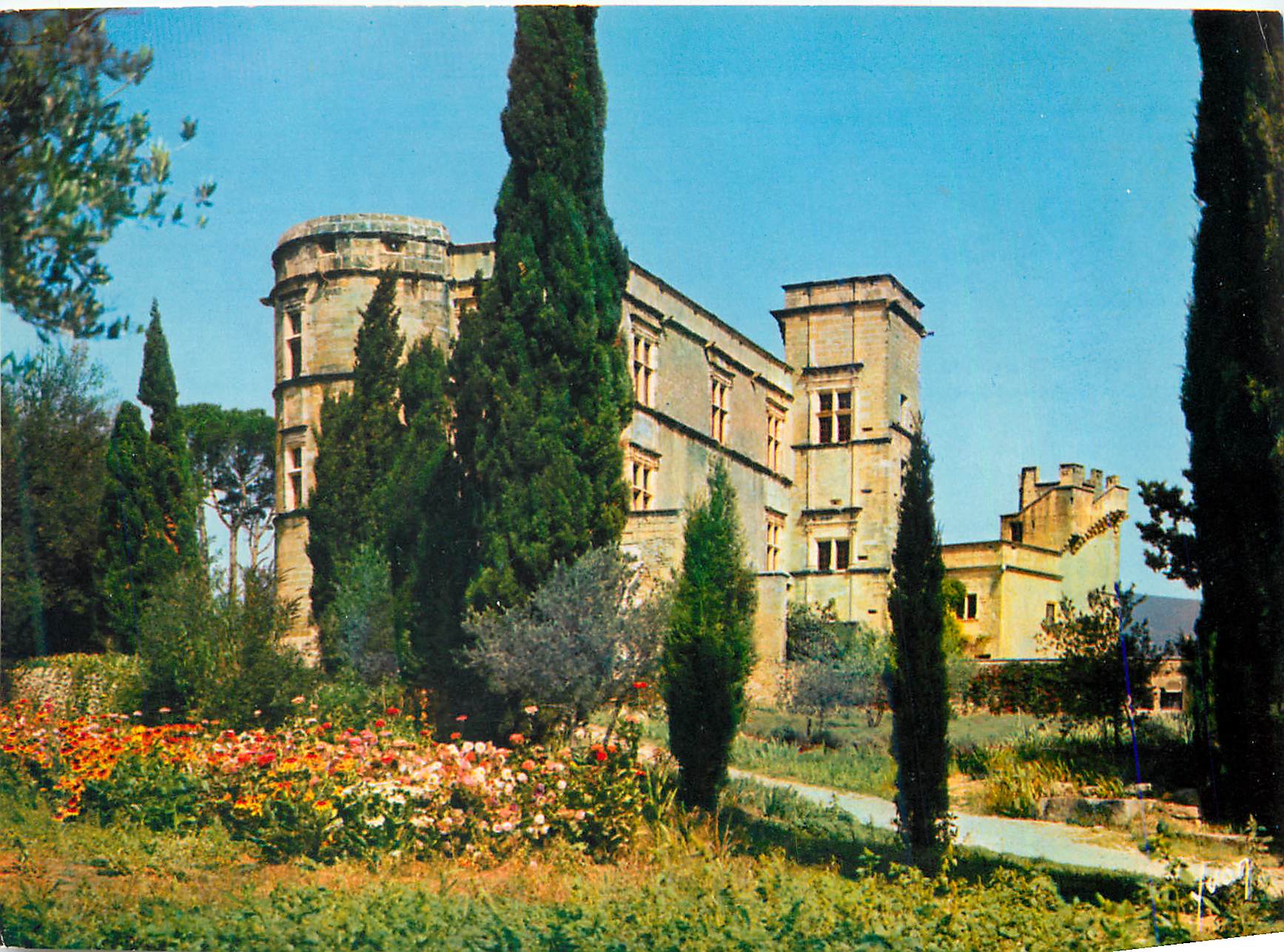 Château de la Grivaudière — vue du parc — éditeur non visible