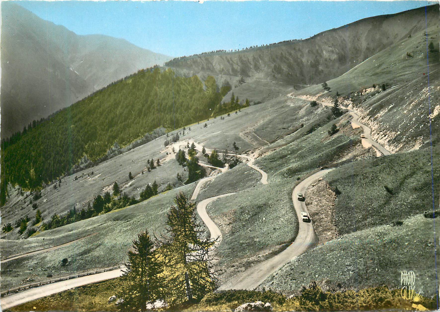CPM Route du Col d'Allos (B A) 2250 m Descente sur Barcelonnette