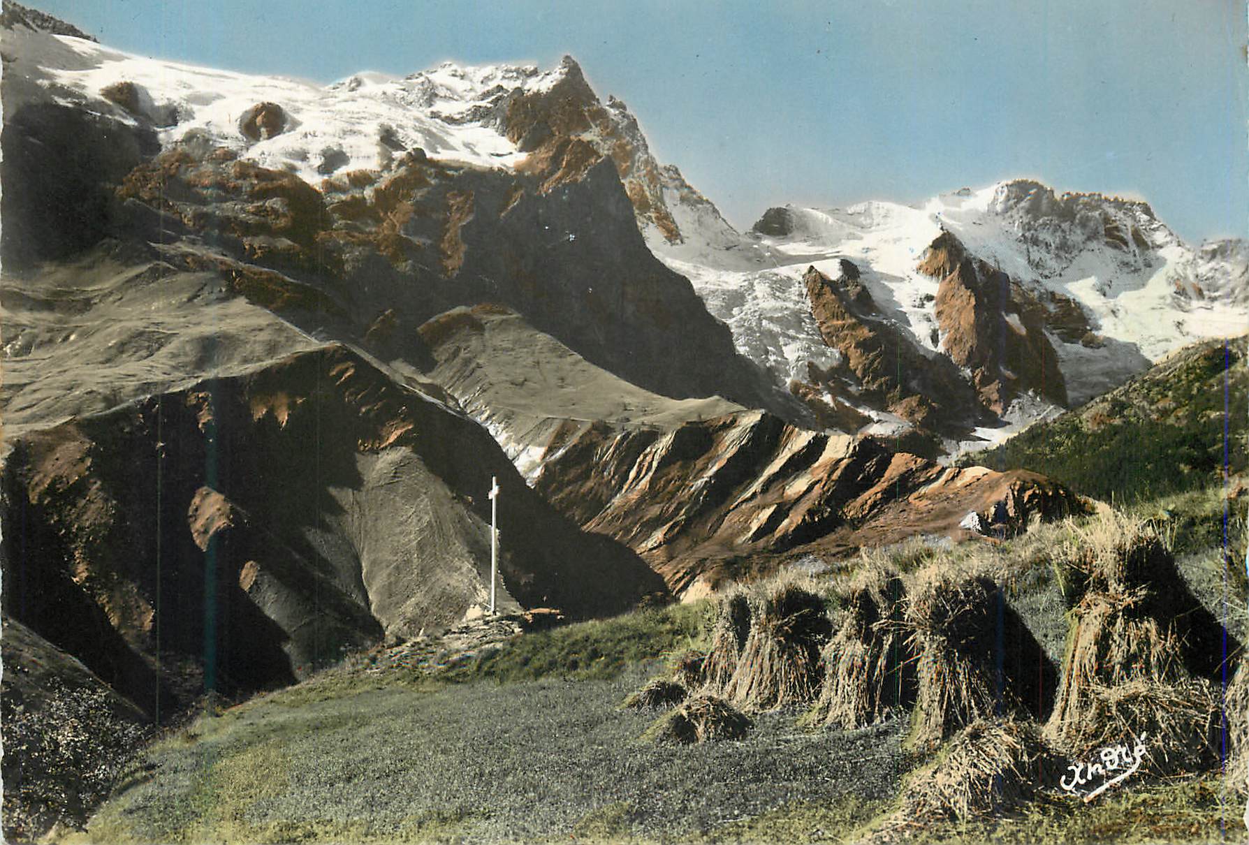 Mont Blanc — vue panoramique — X. Bru, n° 147