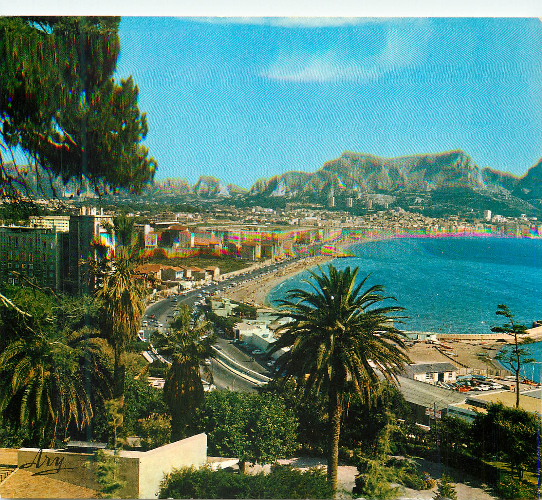 CPM Marseille Promenade de la Corniche La Plage