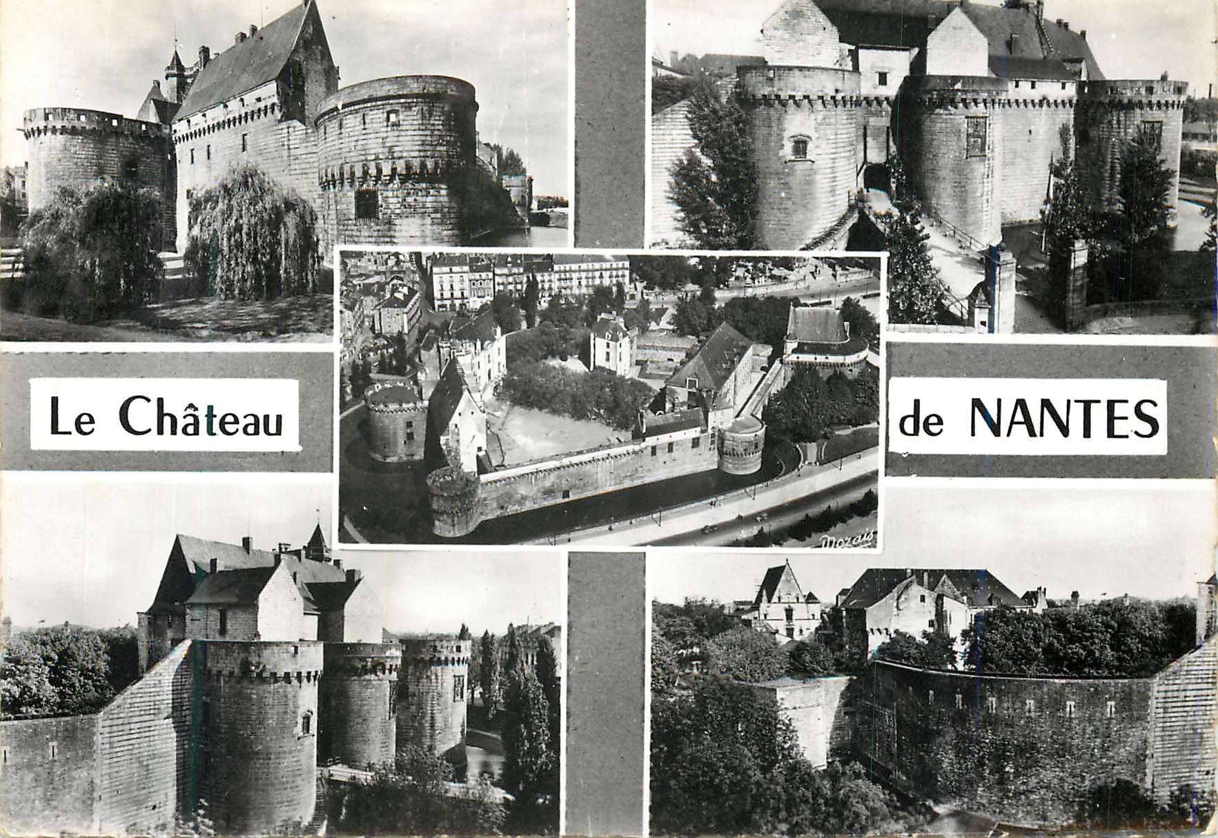 CPM Le Chateau de Nantes (Loire Atlantique) Divers aspects du Chateau de la Duchesse Anne