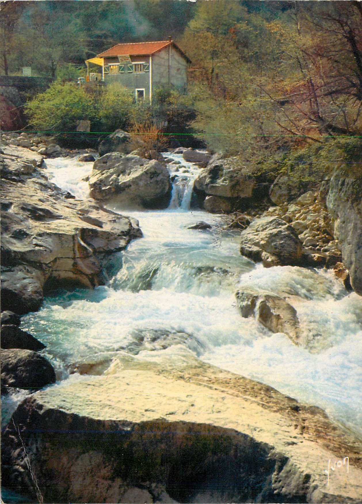 CPM Gorges du Loup (A M) La Cote d'Azur Couleurs et Lumiere de France Miracle de la Nature Les Cascades