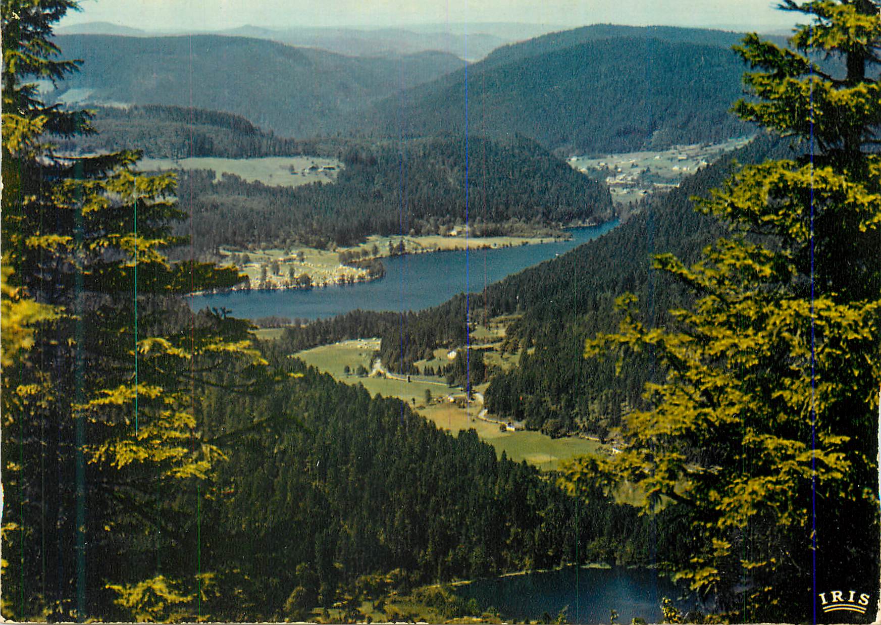 CPM Les Hautes Vosges La Vallee des Lacs de Retournemer et de Longemer