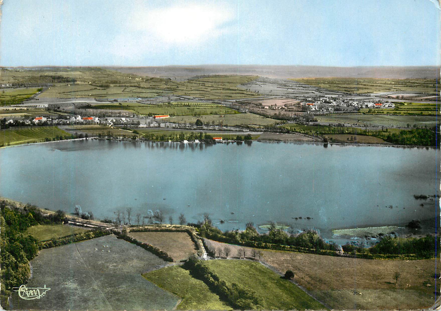 CPM Thoisy le Desert (C d'Or) Reservoir de Cercey