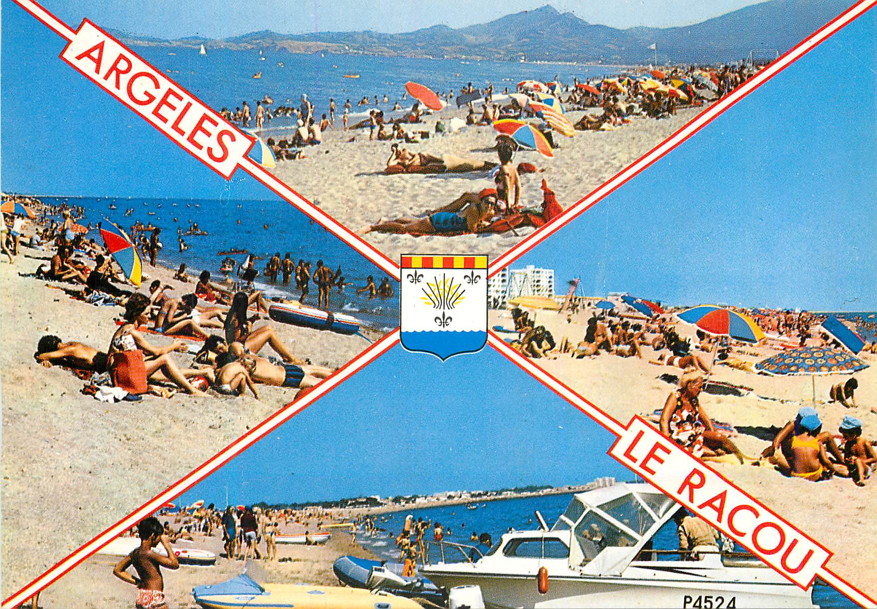 CPM Argeles sur Mer Le Racou La Plage