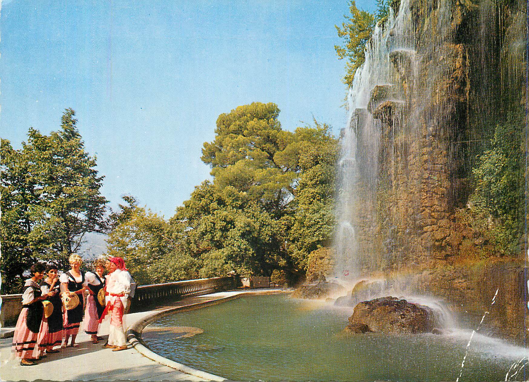 Cascade de la Fontaine des Trois Rois — Montpellier — Éditeur non identifié