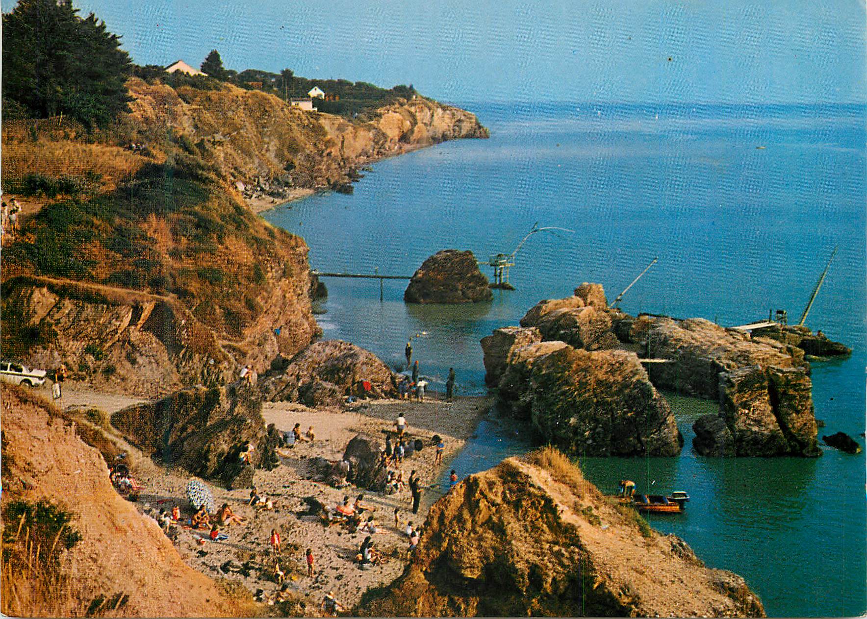 CPM La Bernerie (Loire Atlantique) Lumiere de la Cote Jade Le Lit du Roy a Creve Coeur