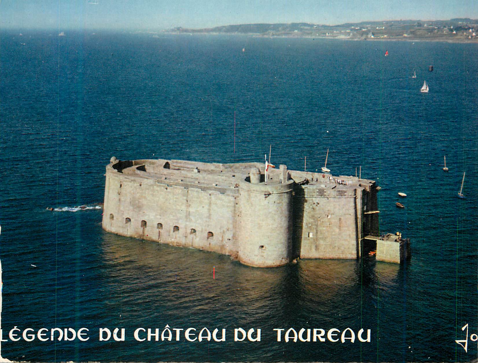 CPM Legende du Chateau du Taureau La Bretagne en Couleurs