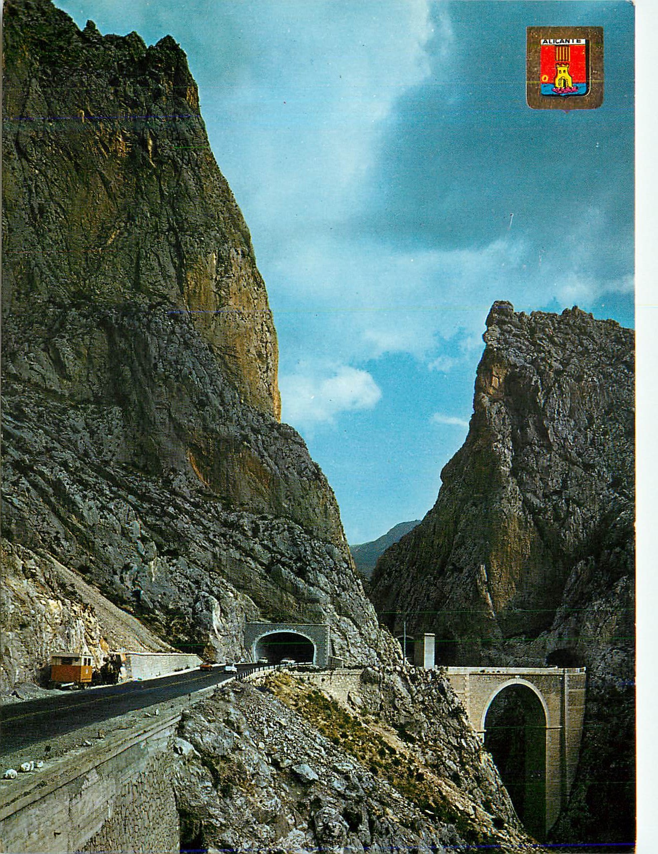 CPM Alicante Tunnel du Mascarat