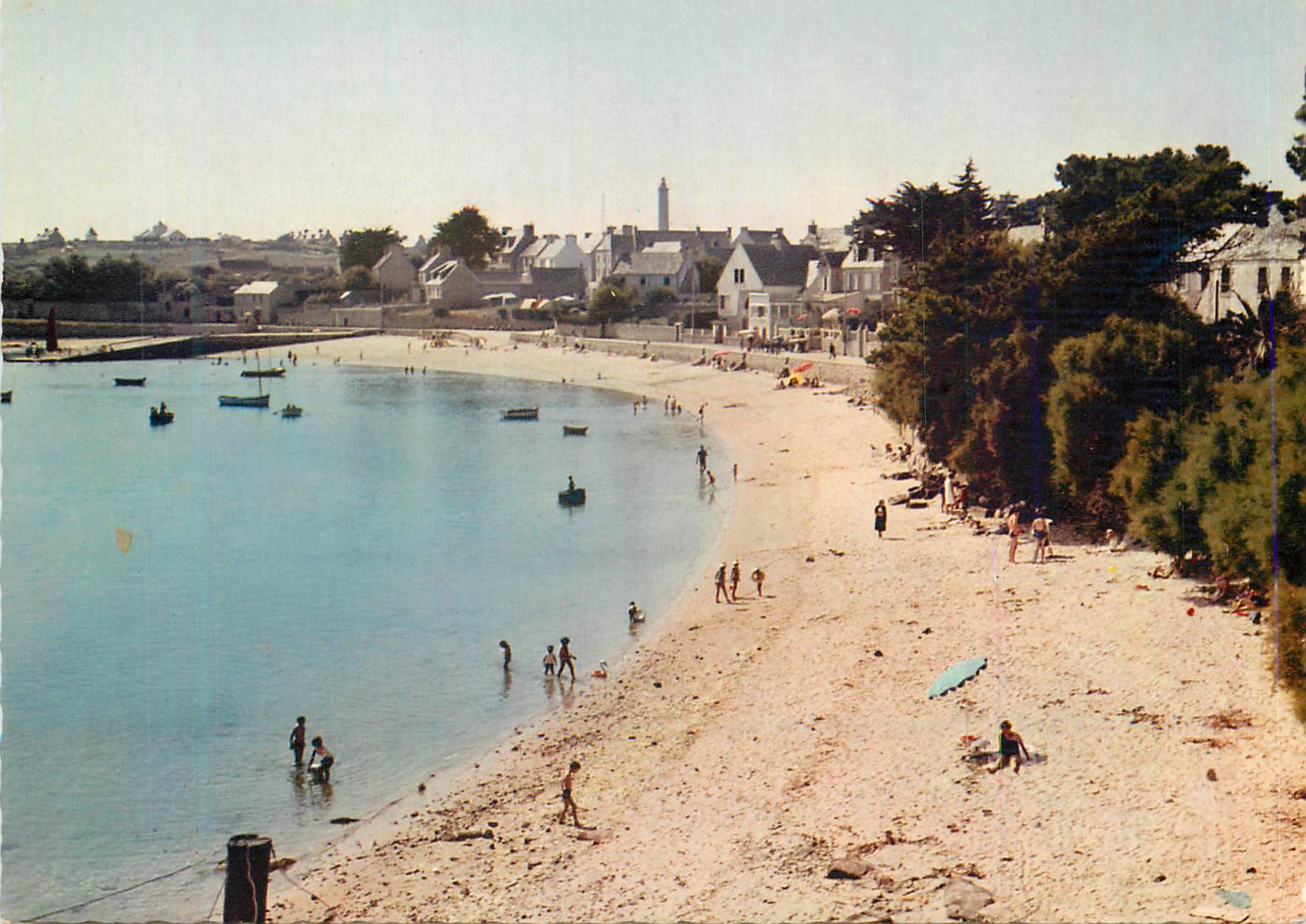 Plage de Sainte-Adresse — vue panoramique — éditeur non identifiable