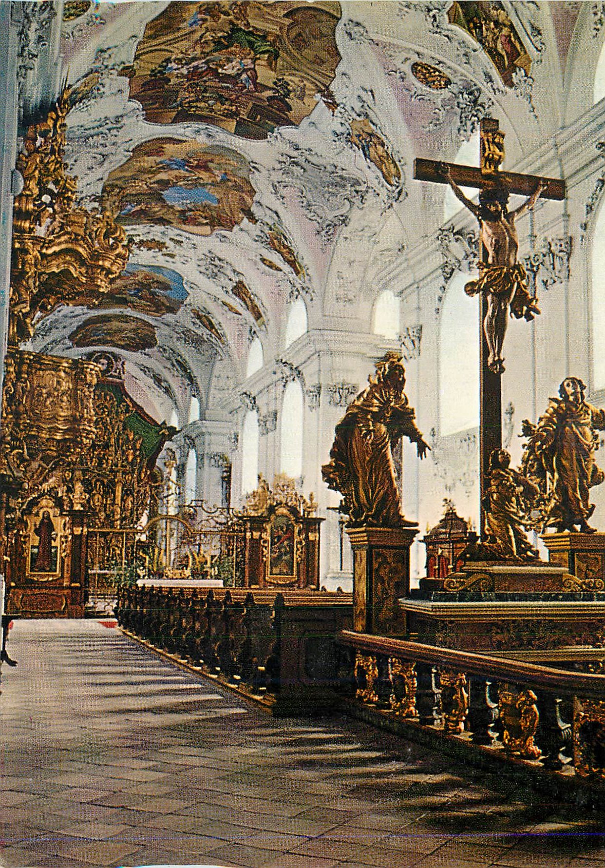 CPM Couvent Stams dans le Tyrol Eglise Collegiale