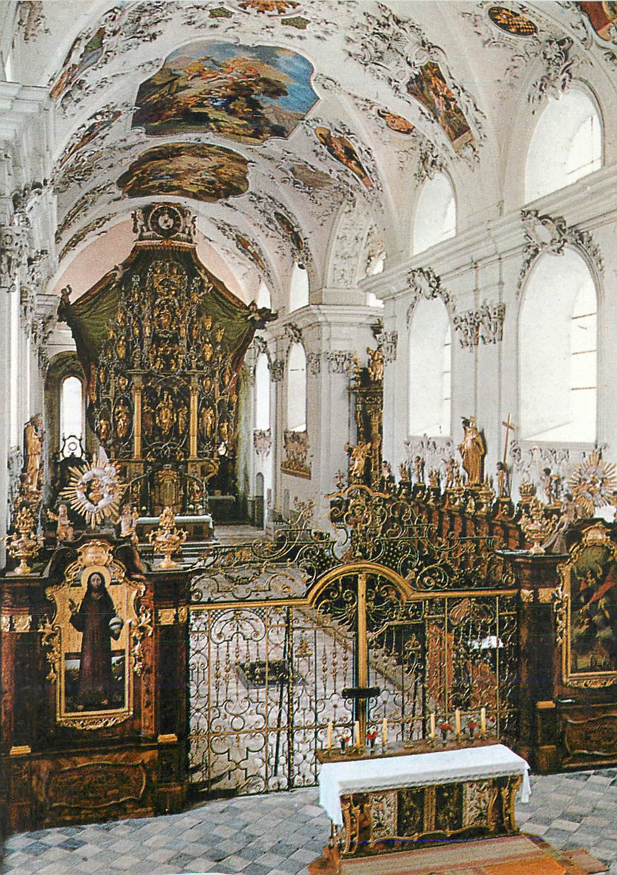 CPM Couvent Stams dans le Tyrol Eglise Collegiale