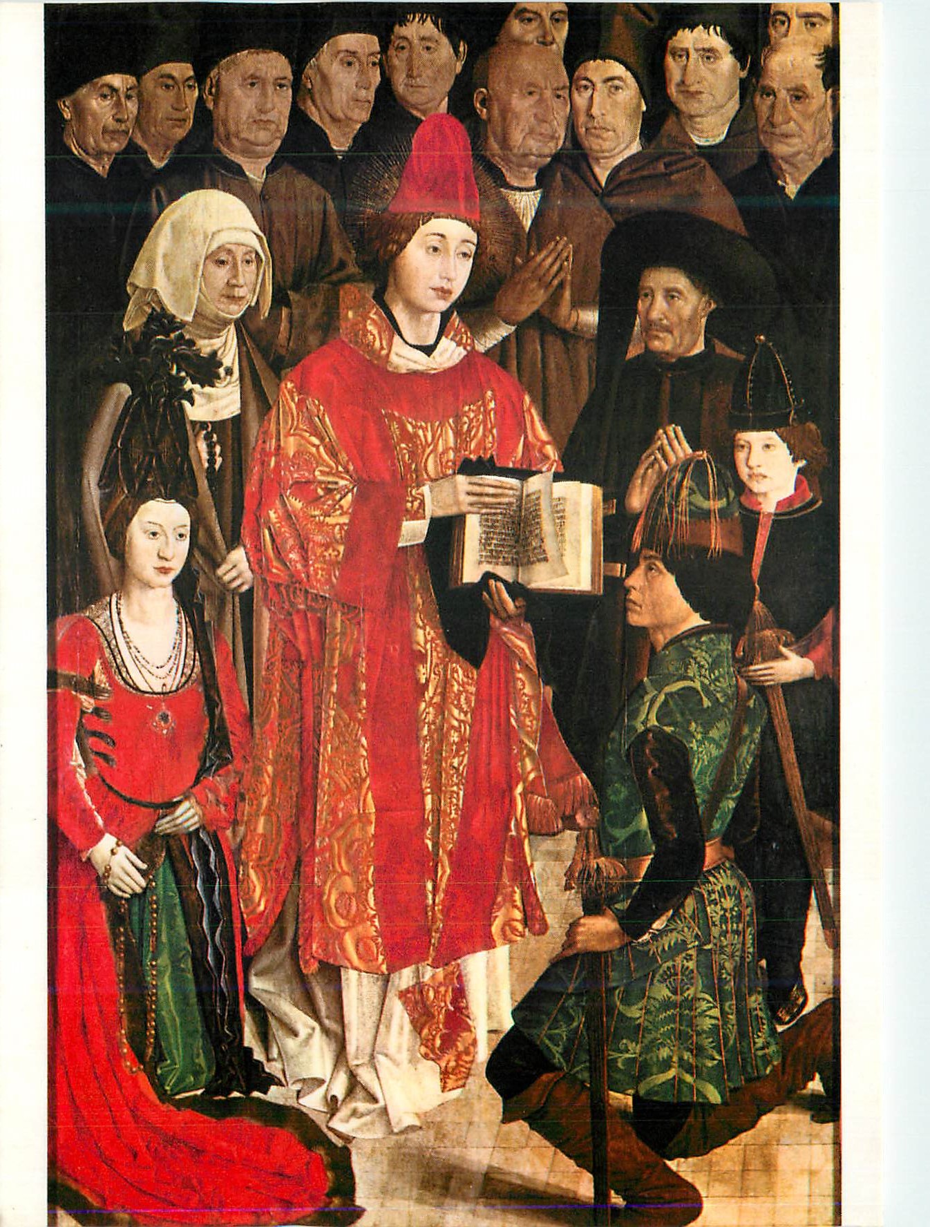 CPM Museu Nacional de Arts Antiga Lisboa Oficina de Nuna Goncalves Sec XV Painel do Infante