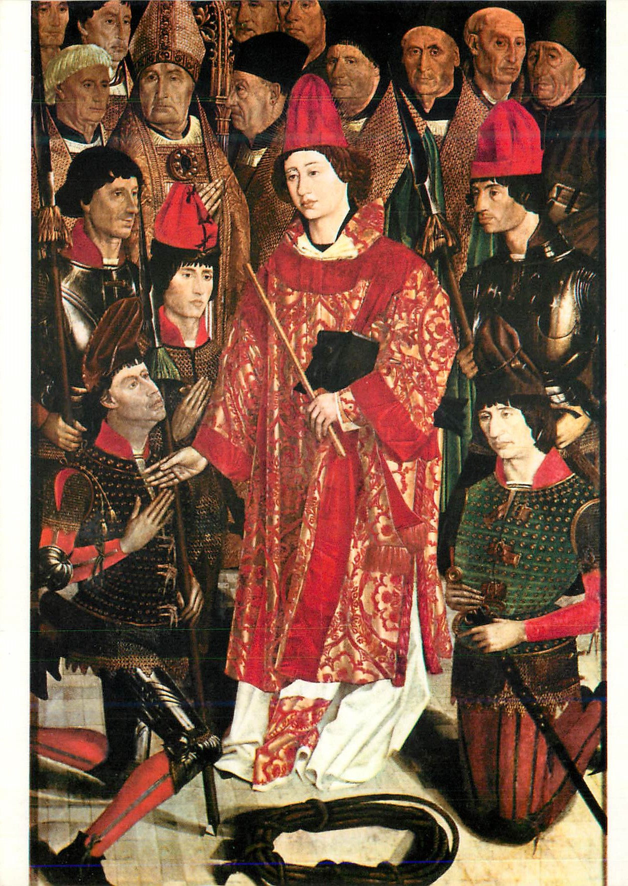 CPM Museu Nacional de Arts Antiga Lisboa Oficina de Nuna Goncalves Sec XV (Proveniente de S Vicente de Fora)