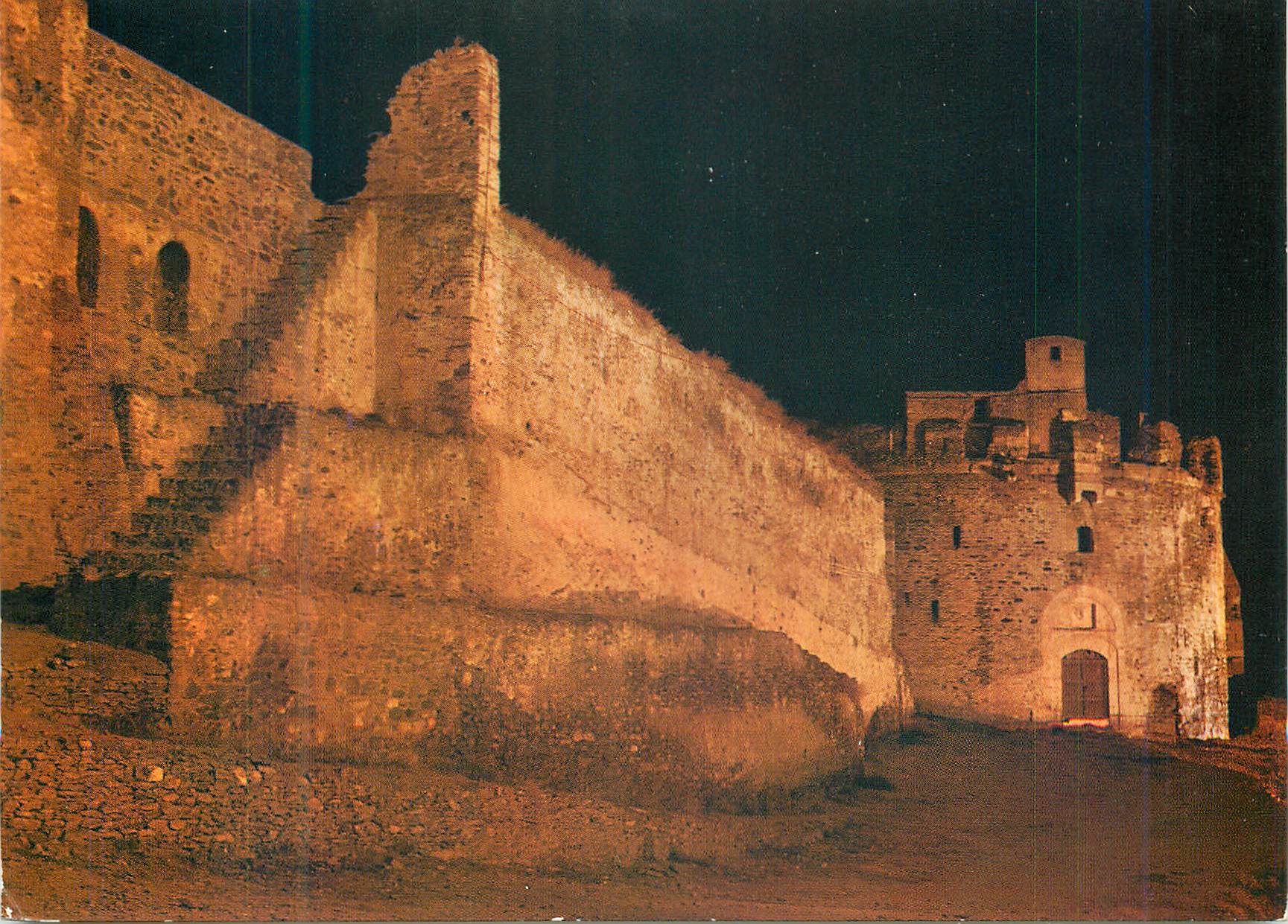 CPM Thessaloniki Les Murailles la Nuit