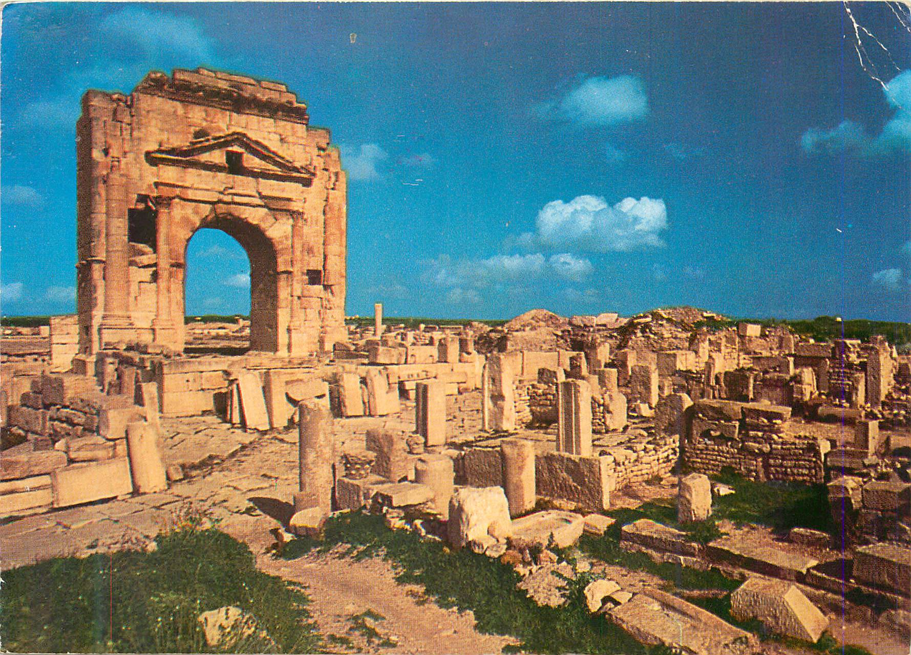 CPM Maktar Arc de Trajan 116 apres J C