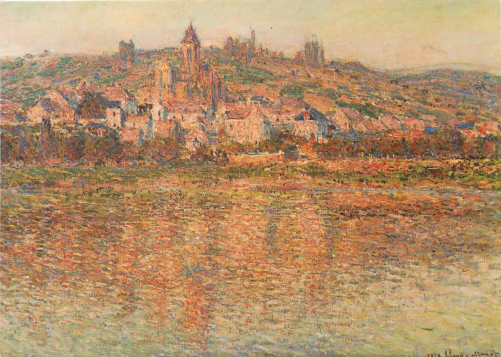 CPM Vetheuil Val d'Oise Claude Monet Vetheuil en Ete 1879