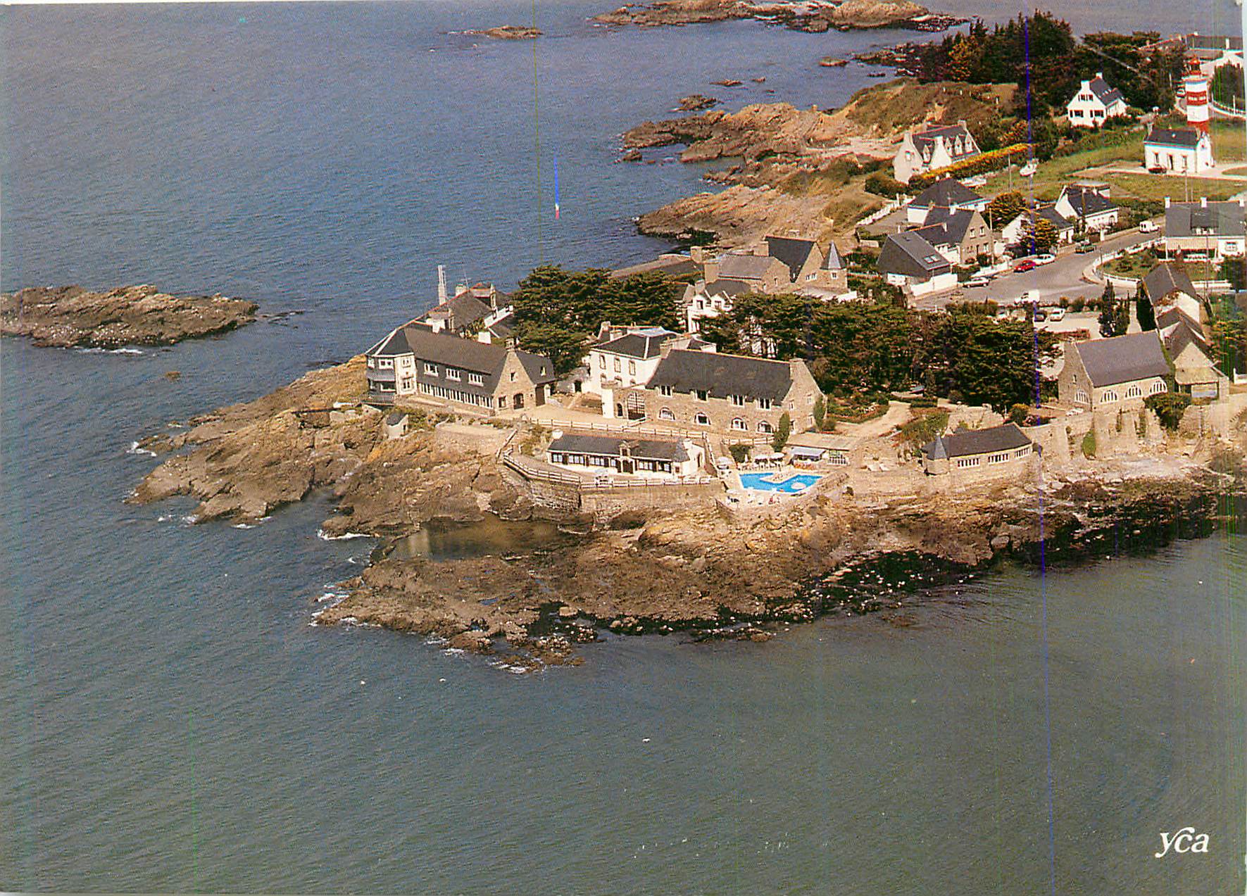 CPM Sud Bretagne Domaine du Chateau de Rochevilaine Pointe de Pen Lan