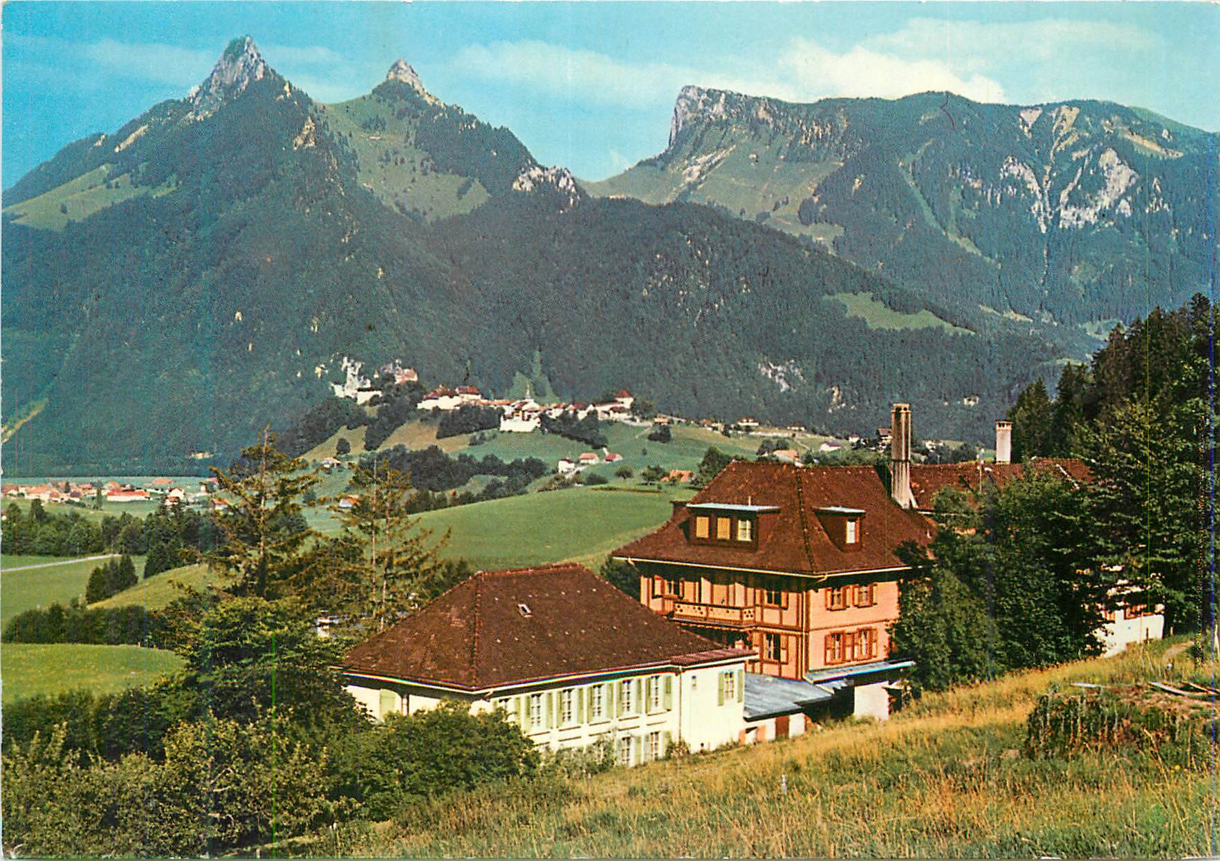 CPM Foyer de Montbarry Le Paquier Gruyeres Dts des Broc du Chamois et du Bourgoz